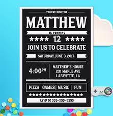 Birthday Invitation Card For 4 Year Old Boy Pin On Etsy Group Board