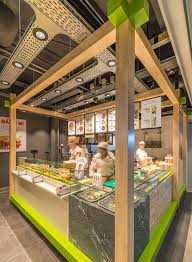Enoki Fast Food Restaurant By Vbat Utrecht Netherlands Retail Design Blog Healthy Restaurant Design Fast Food Restaurant Food Court Design