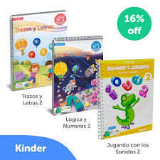 Cuaderno interactivo es un cuaderno que deje de ser algo monótono de ejercicios y apuntes. Kit Cuadernos Kinder Interactivo