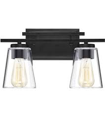 Savoy House 8 1020 2 Bk Calhoun 2 Light 15 Inch Black Bath Light Wall Light