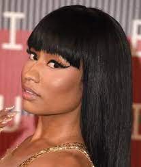 Nicki Minaj With Straight Bob Hairstyle Photo By Steve Granitz Wireimage Hair Styles Stylish Hair Black Natural Hairstyles