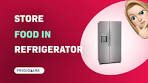 How to Store Your Frigidaire GRSC2352AF Refrigerator