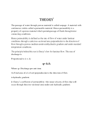 Permeability Test Pdf