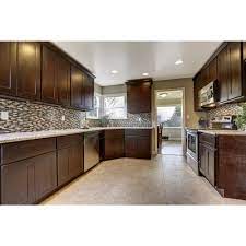 Design House Brookings Plywood Assembled Shaker 24x30x12 In 2 Door Wall Kitchen Cabinet In Espresso 620344 The Home Depot Online Kitchen Cabinets Brown Kitchen Cabinets Lake House Kitchen