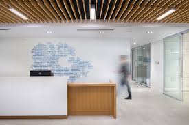 Workplace Office Interior Design Front Desk Design Residential Interior Design