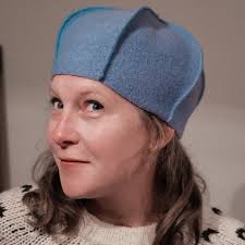 TAMI Light Blue Wool Felt Hat, Wool Hat for Women by Schnuck-schnuck,  Children's Hat Made of Felt