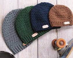 Easy Crochet Pattern Crochet Hat Phoebe Beanie Hat Etsy Crochet Hats Crochet Hat Pattern Crochet Mens Hat