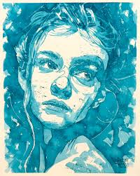 Morning Ablution. I still own this piece as part of my personal collection.  12x16 holbein watercolor