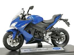Welly 1 18 Suzuki Gsx S1000f 2017 Blue Diecast Motorcycle Review Suzuki Gsx Gsx Suzuki