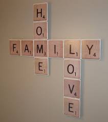 Glittered Brown Sugar Shop Scrabble Themed Wall Decor Love Family Home Cute Diy Room Decor European Home Decor Decor