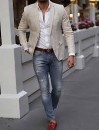 Black Blazer With Jeans Men Beige Linen Blazer White Shirt And Jeans Man In A Big City Blazer Outfits Men Blazer Outfits Casual Mens Fashion Blazer