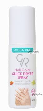 Golden Rose Nail Lacquer Quick Dryer Spray In Ladymakeup