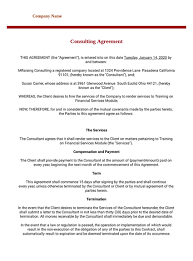 Sample contracts and business agreements. Consulting Agreement Template Pdf Templates Jotform