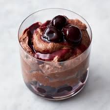 Jamie Oliver S Recipe For Cherry Chocolate Mousse From The Book Of His Channel 4 Series Jamie S Q Mousse Recipes Chocolate Mousse Recipe Jamie Oliver Recipes