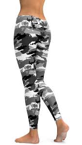 Black And White Camo Pants Black White Camo Leggings From Gearbunch Today S Fashion Item Camo Leggings Leggings Store Outfits With Leggings