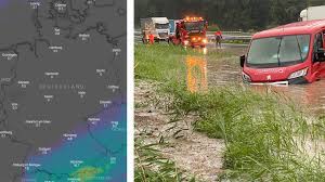 In österreich sind salzburg, tirol und wien betroffen. Unwetter Und Uberflutungen In Bayern Wo Es Besonders Stark Regnet Stern De