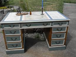 Emily S Up Cycled Furniture Sea Captain S Writing Desk Desk Writing Desk Upcycled Furniture