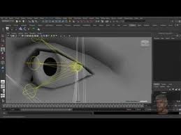 Maya 3d Facial Rig Part 18 Advanced Eye Rig Modelleme