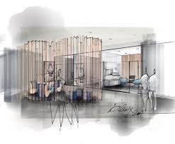 Striking Composition In This Bank Lounge Interior Design Concept By Blumix Crew Interior Design Concepts Lounge Interiors Concept Design