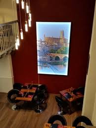 La Cathedrale D Albi Dans Le Restaurant Photo De La Fourchette Adroite Albi Tripadvisor