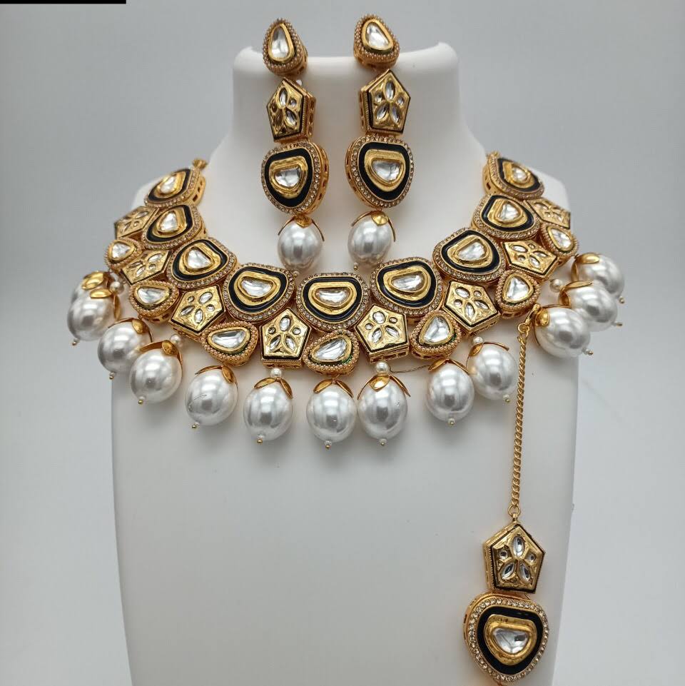 Pearl kundan set product image