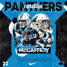Christian Mccaffrey In 2020 Sports Graphic Design Christian Mccaffrey Sports Design Inspiration