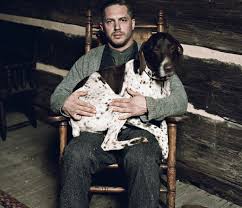 Tom Hardy With A Dog Im Done Tom Hardy Aktor Sinema