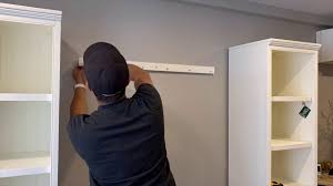At $879 for the upholstery version (it also comes in leather and other materials), it's quite the investment if you're purchasing two. How To Install The Pottery Barn Aubrey 4 Piece Entryway Set With Cabinets Youtube