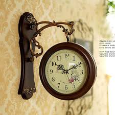 This lovely accent piece provides next level charm and unexpected style to your home. Double Sided Wall Clock In Just 2500 Free Delivery Fiza Pk