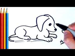 how to draw dog with butterfly step by step tutorial for kids youtube cool cartoon drawings dog drawing hand art drawing