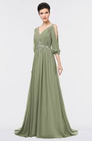 Wedding Bridesmaid Dresses and Gowns Moss Green color Beaded Sequin Sparkly  Hourglass Plus Size