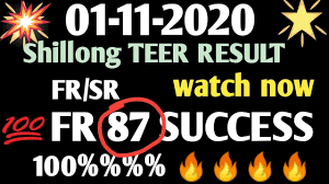 Shillong Teer Counter 01 12 2020 Teer Common Number Today Shillong Teer Result Today Sl Teer Youtube