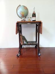 Typewriter Table Vintage Hi Lo Rolling Cart By Houseofmintage 115 00 Decor Shabby Chic Furniture Furniture Decor