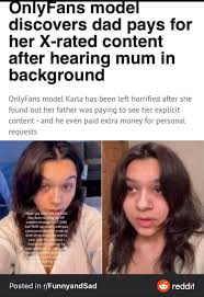 OnlyFans model discovers dad pays for her X-rated content after hearing mum  in background : rBrandNewSentence