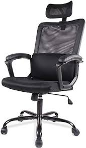 This ergonomic chair from halter offers adjustable height and tilt options, from 90 to 130 degrees. Amazon For Smugdesk Office Computer Chair Ergonomic Lumbar Support Adjustable Headrest Armrest And Wheels Mesh High Back Swivel Rolling Black Accuweather Shop