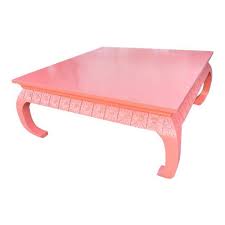 1960 S Hollywood Regency Light Pink Coffee Table Coffee Table