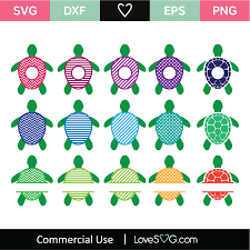 Download Sea Turtle Monogram Frames Svg Cut File Lovesvg Com