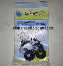 Adhirarusadi Trik Mancing Cara Memindah Stopper Pancing Dengan Mudah Aksesoris selanjutnya yakni stopper, benda yang memiliki ukuran kecil dan terbuat dari karet.