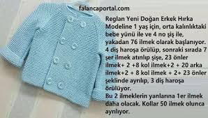 Erkek Bebekler Icin Bu Hirkayi Eminim Herkes Ormek Isteyecek Gok Mavisi Rengi Ile Reglan Yeni Digan Erkek Hi Baby Knitting Baby Cardigan Crochet Baby Cardigan