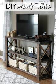 Farmhouse console tables are perfect for an entryway. Farmhouse Tv Stand Ideas With Extra Charming Designs