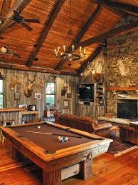 A Hunters Man Cave Rustic Man Cave Man Cave Room Best Man Caves