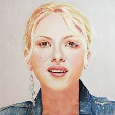 Scarlett Painting by Paul De Haan
