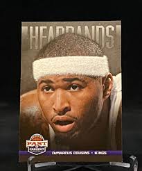 2012-13 Panini Past & Present Headbands #14 DeMarcus Cousins Sacramento  Kings