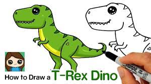How To Draw A T Rex Dinosaur Easy Youtube How to draw a t rex dinosaur easy. how to draw a t rex dinosaur easy