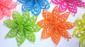 Easy Decoration Ideas How To Make This Colored Paper Floral Decor Paper Floral Decorations Paper Floral Paper Flowers