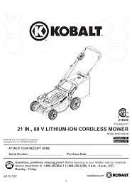 The 4 lines running through the dashed line. Kobalt Km2180b 06 User Manual Pdf Download Manualslib
