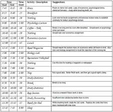 Free Printable Daily Routine Schedules Daily Schedule