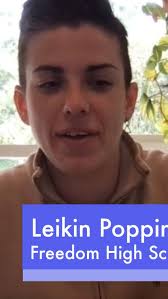 In 2010, the MTV Series “If You Really Knew Me,” produced by Arnold  Shapiro, went inside Freedom High School, in Oakley, California. Meet  Leikin Poppino who participated in Challenge Day. Thank you so ...