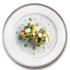 Mathieu Pacaud On Instagram Viennoise De Fera Girolles Et Asperges Paris France Restaurant Gastronomie Gastronomy Food Food Food Art Food Obsession