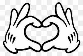 S.h., xenia, ohio walt d. Hand Gesture Clipart Disney Hand Mickey Mouse Hand Signs Png Download 215450 Pinclipart